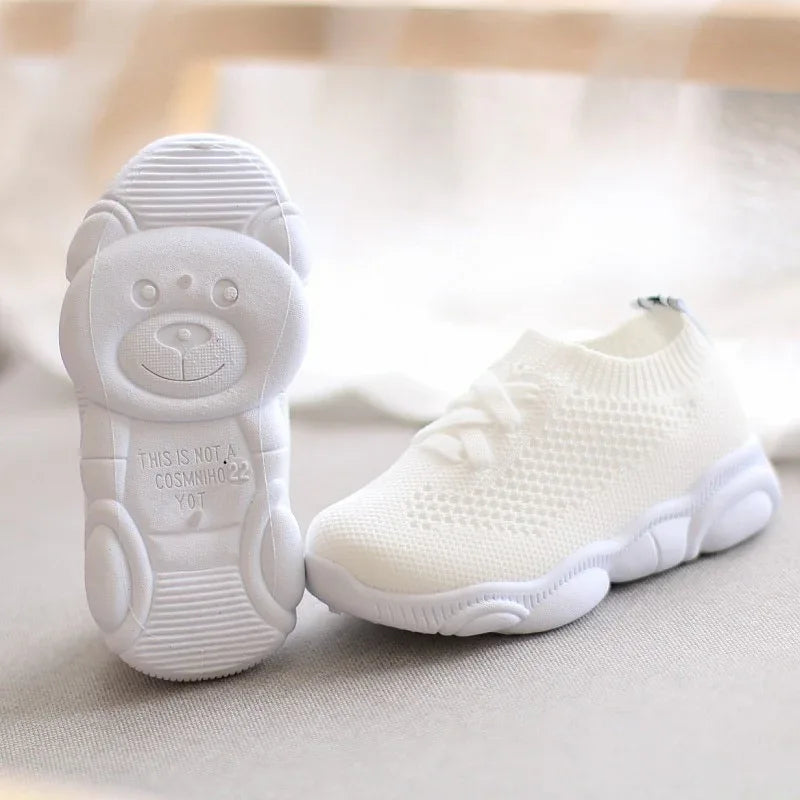 Kids Antislip Soft Bottom Sneakers – Stylish Comfort for Little Explorers - Shello's Creative Boutique