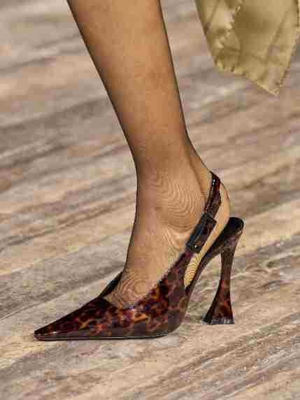 High Heel Lacquer Leather Mid Mouth Back Empty Single Shoes Pointed and Sexy Large Size Shoes for Women