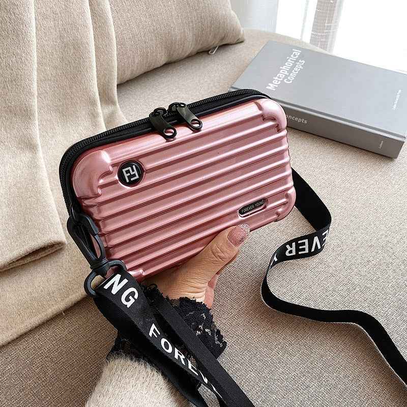 7-Inch Crossbody Bag - Shoulder Hand Storage Suitcase Small Bag