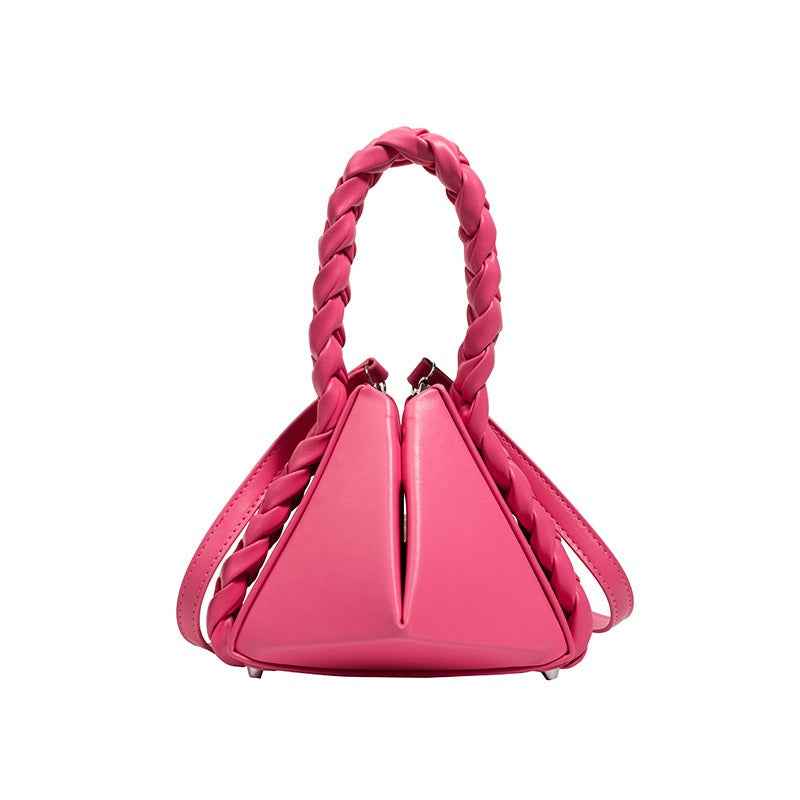 Fried Dough Twists Handheld Geometric Fashion Personalized Bag – A Bold Statement of Style & Individuality!