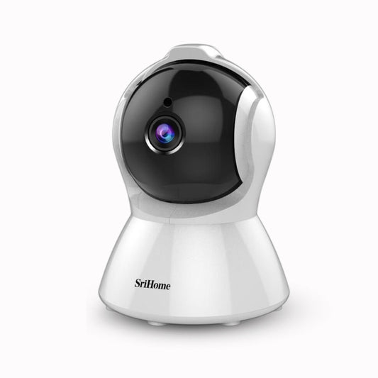 SriHome SH025 2.0 Million Pixels 1080P HD AI Auto-tracking IP Camera, Support Two Way Audio / Motion Tracking / Humanoid Detection / Night Vision / TF Card, AU Plug