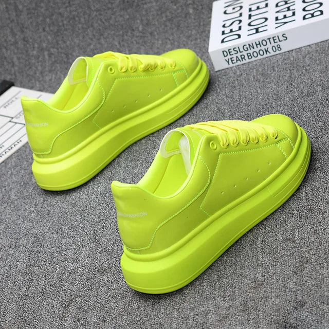 Brand Fashion Men's Shoes – Stylish Thick-Soled Sneakers for All Occasions Shello Creative Boutique