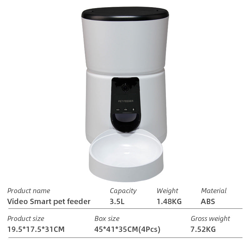 Wifi Smart APP Pet Feeder Household use Microchip Dog Automatic Pet Feeder Automatic Pet Feeder eprolo
