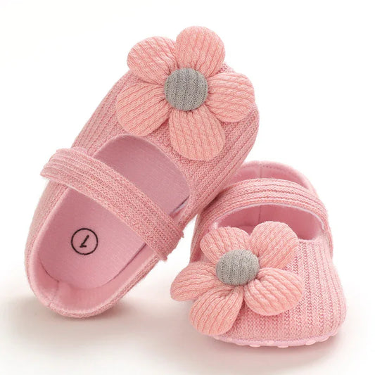 Baby Princess Shoes - Soft Bottom First Walking Shoes 0-1 Year - Shello's Creative Boutique