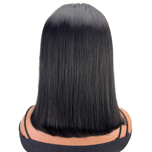 13x4 Full Frontal Lace Bob Wig - 100% Human Hair - Shello's Creative Boutique