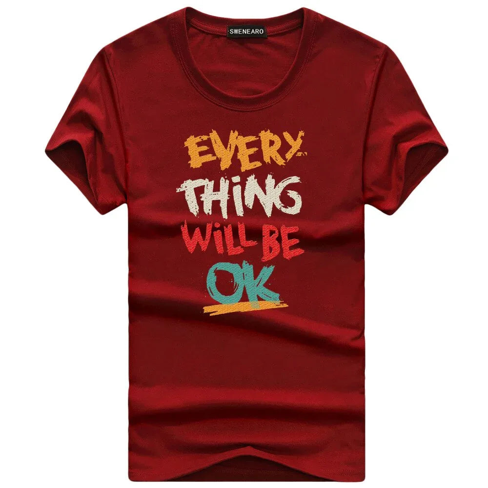 SWENEARO Men's T-Shirt New Men's T-Shirts Plus Size S-5XL Summer Short Sleeve Men's T Shirts Men's T Shirts TShirts Homme T-Shir - Shello's Creative Boutique