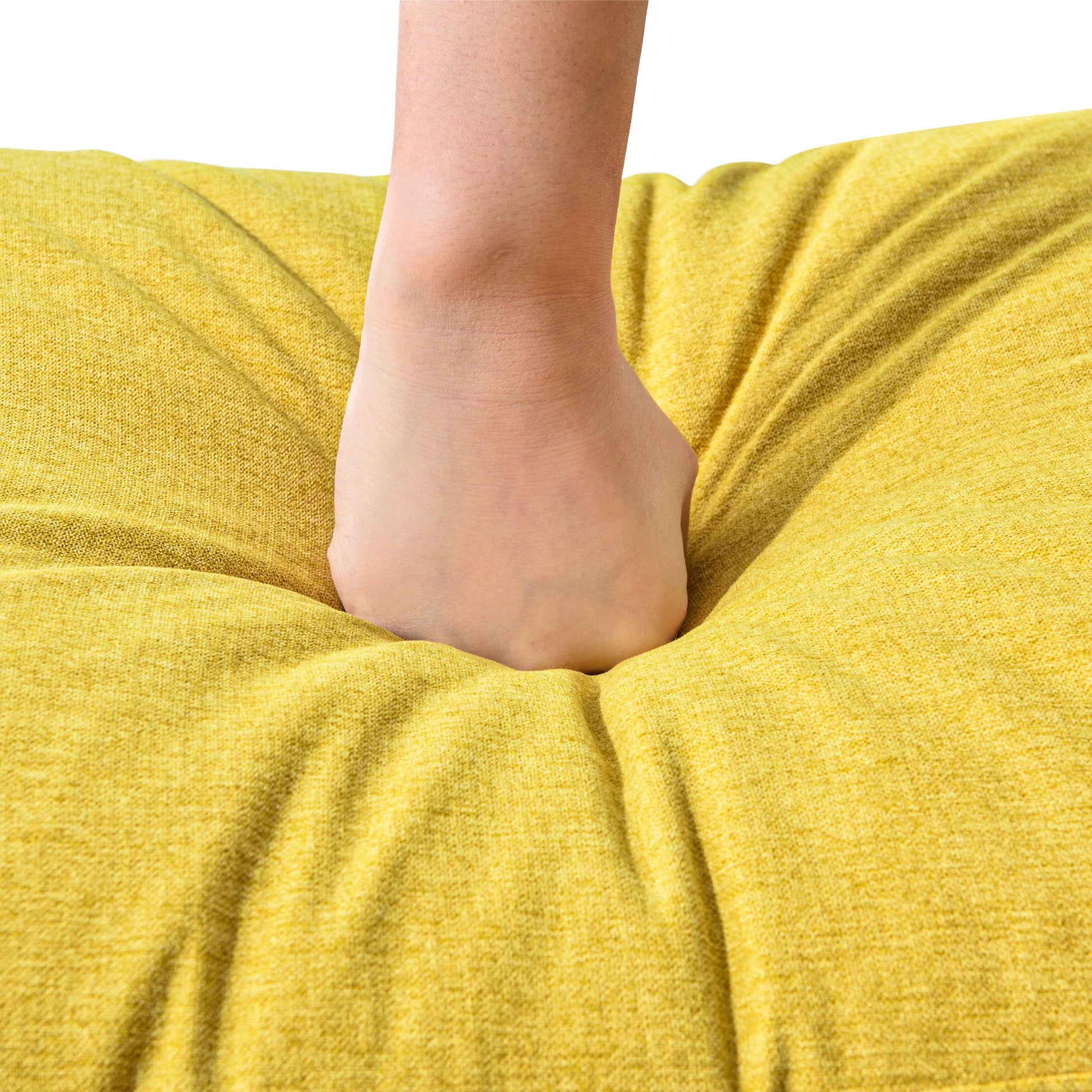 65" Mid-Century Modern Fabric Corner Lounge Chair Upholstered Indoor Chaise Lounge for Bedroom eprolo