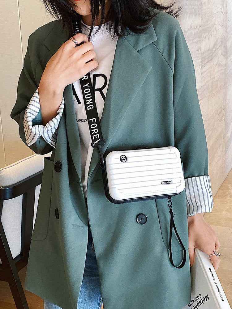 7-Inch Crossbody Bag - Shoulder Hand Storage Suitcase Small Bag
