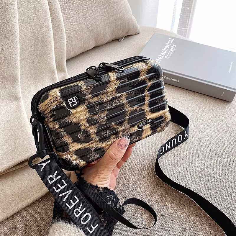 7-Inch Crossbody Bag - Shoulder Hand Storage Suitcase Small Bag