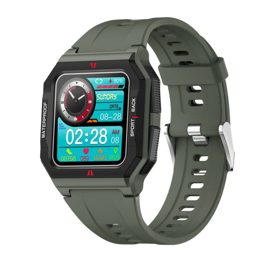 Lokmat FT10 Waterproof Music Smartwatch - Heart Rate, Blood Pressure, Multi-Sport