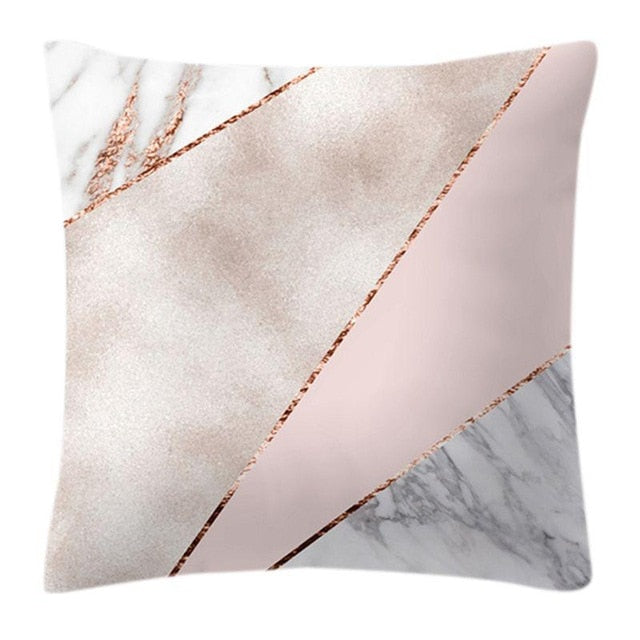 Rose Gold Pineapple Glitter Pillow Case - Glamorous 45x45cm Cushion Cover