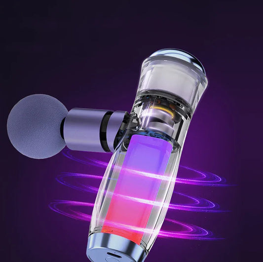 Moyun Fascia Gun Muscle Relaxation Massager Mini Neck Film Gun Men And Women Electric Massage Gun - Shello's Creative Boutique