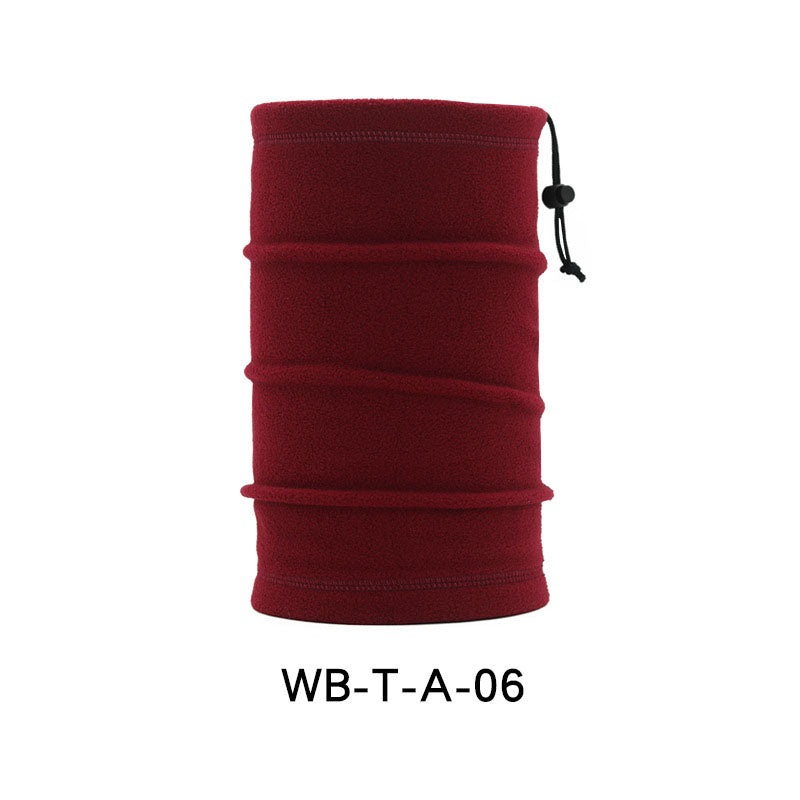 Autumn And Winter Multi-Functional Neck Cover Warm Fleece Ski Mask Polar Fleece Cycling Sports Scarf Hat eprolo