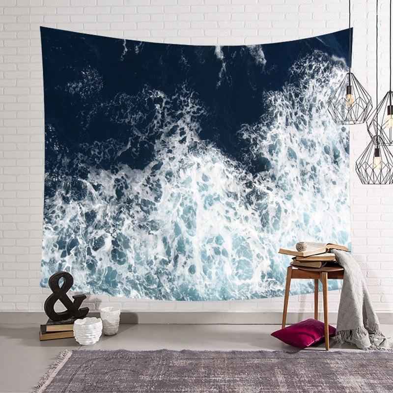 3D Beach Wall Tapestry Hanging Decor Hippie Retro Yoga Beach Towel 150x130cm/150x102cm