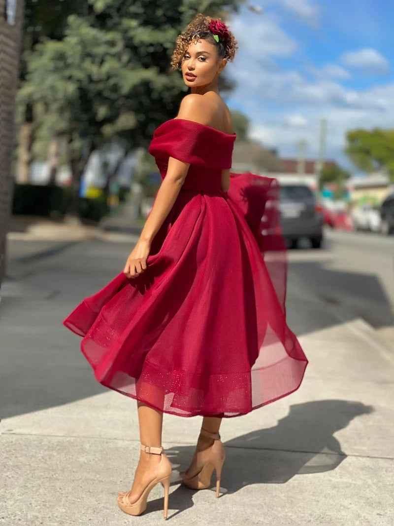 Eprolo Slim Midi Dress – New Raglan Sleeves Elegant Solid Dress for Women - Shello's Creative Boutique
