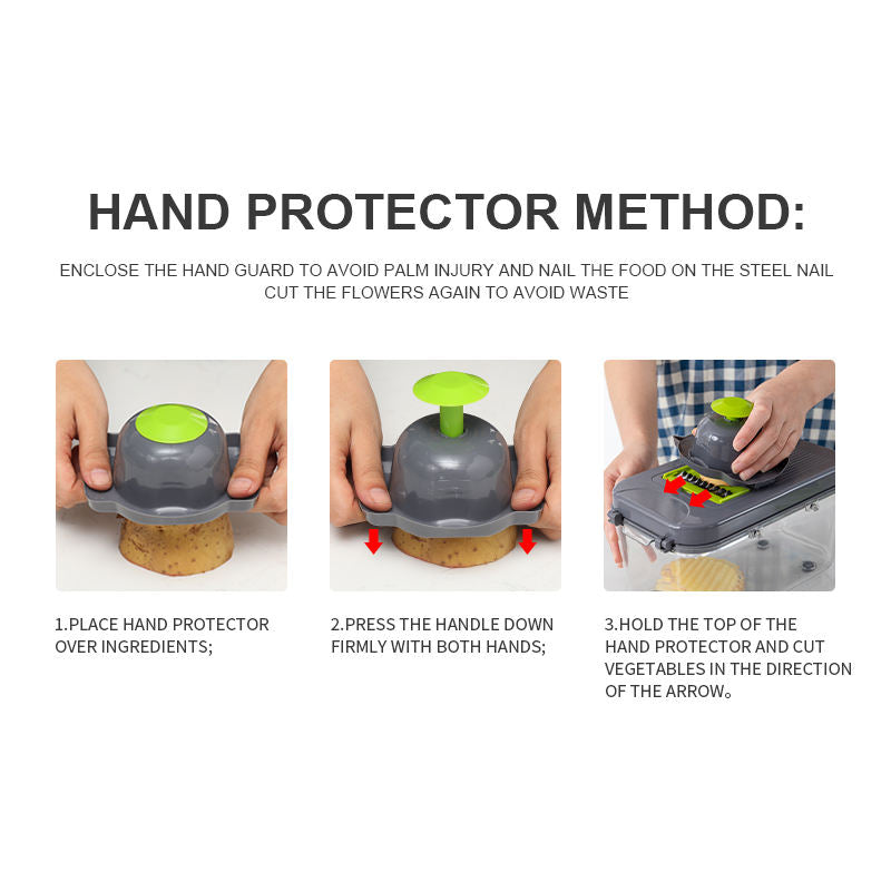 Kitchen Chopper Multi Function Chopper 22 Piece Chopper Storm Chopper Chopper Storage Box eprolo