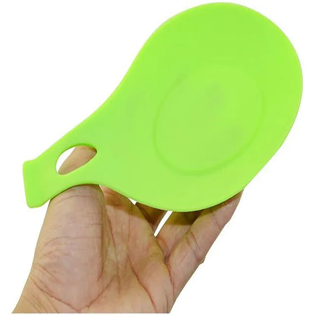 Kitchen Tools Accessories Silicone Spoon Mat,Spatula European Style Spoon Pad eprolo