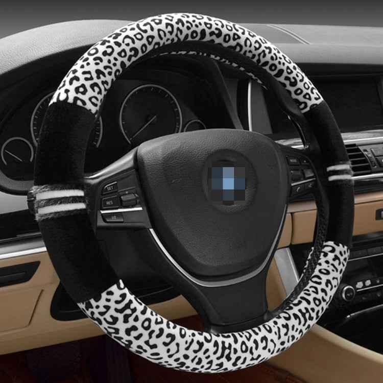 Leopard Grain Steering Wheel Cover, Adaptation Steering Wheel Diameter: 37-38 cm - Shello's Creative Boutique