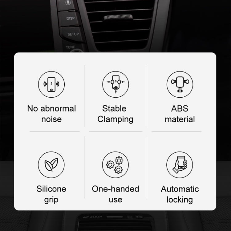 JOYROOM JR-OK3 Car New Mouse Phone Holder, JR-OK3 (Black), JR-OK3 (Black Blue), JR-OK3 (Black Red) SUNSKY