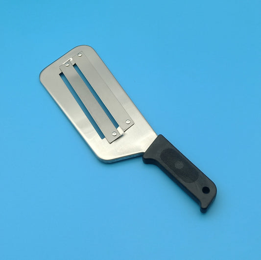 Stainless Steel Double Edge Planer Cabbage Shredding Sugarcane Knife With Plastic Handle Multi-Functional Slicing And Shredding Kitchen Knife eprolo