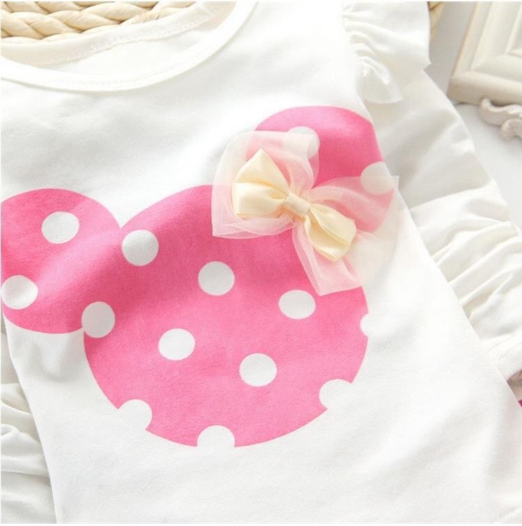 Girls Clothing Sets Winter Girls Clothes Set T-shirt+pants 2 pcs Kids Clothes Girl Sport Suit Children Clothes 6M-24M eprolo