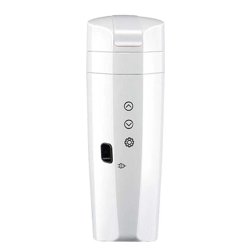70W Real-time Temperature Vehicle Heating Cup 12V 24V Waterproof Stainless Steel Car Kettle Water Heater Car Mug Travel Kettle - Shello's Creative Boutique