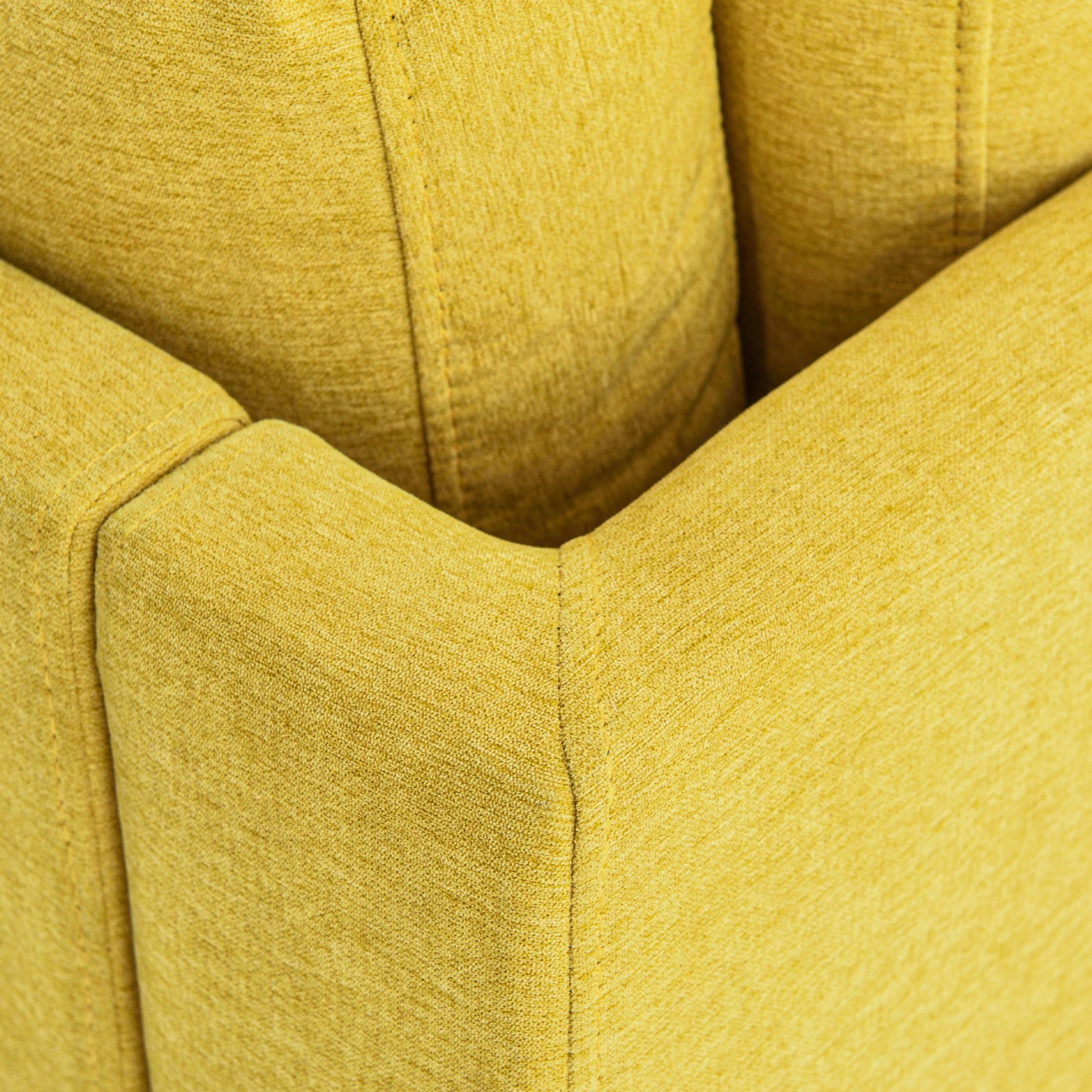 65" Mid-Century Modern Fabric Corner Lounge Chair Upholstered Indoor Chaise Lounge for Bedroom eprolo