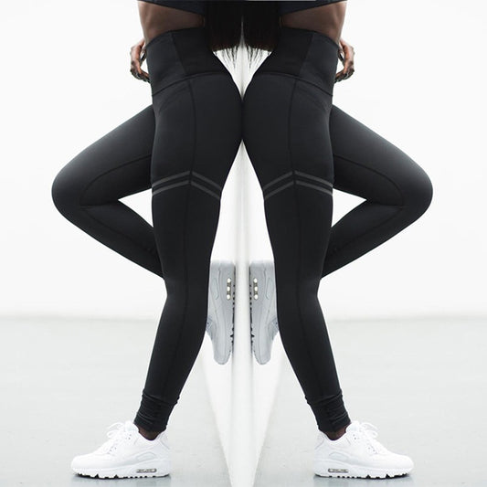 High Elastic Fitness Sport Leggings Tights Slim Running Sportswear Sports Pants Women Yoga Pants Quick Drying Training Trousers eprolo