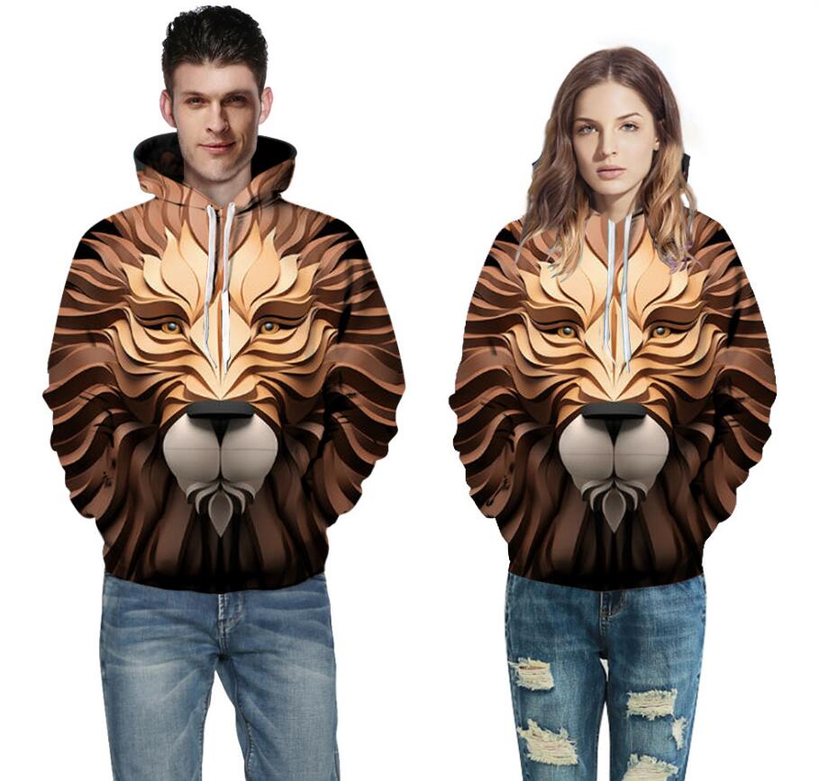 3D digital printing with hat clothing men and women models hooded sweater eprolo