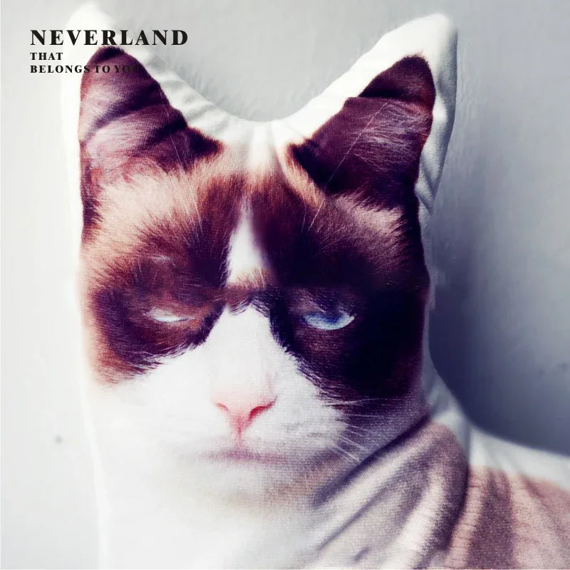 Custom Pet Shaped Pillow - Personalised Photo Cushion for Sofa & Car | 30-70cm Sizes - Shello's Creative Boutique
