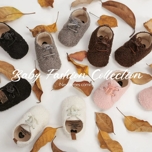 Autumn And Winter Cotton Shoes Warm Shoes Baby Shoes Toddler Shoes Baby Soft Bottom Shoes A37 - Shello's Creative Boutique