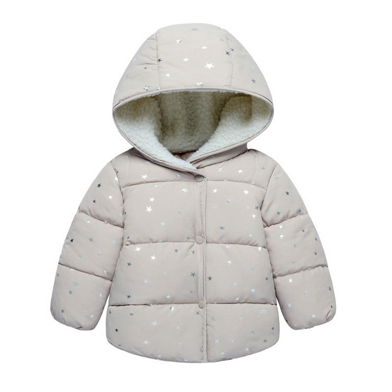 Baby Girls Jacket Autumn Winter Jacket For Girls Coat Kids Warm Hooded Outerwear Children Clothes Infant Girls Coat eprolo