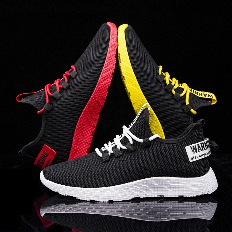 Men Vulcanize Casual Shoes Sneakers Mens Breathable No-slip Men 2019 Male Air Mesh Lace Up Wear-resistant Shoes Tenis Masculino eprolo
