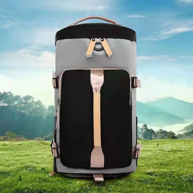 Women's Gym Backpack for Shoes - Fitness Bag for Outdoor Travel and Daily Sports