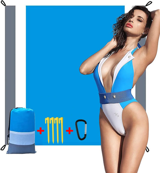 Outdoor Camping Waterproof Beach Mat Portable Foldable Polyester Picnic Mat New Model - Shello's Creative Boutique