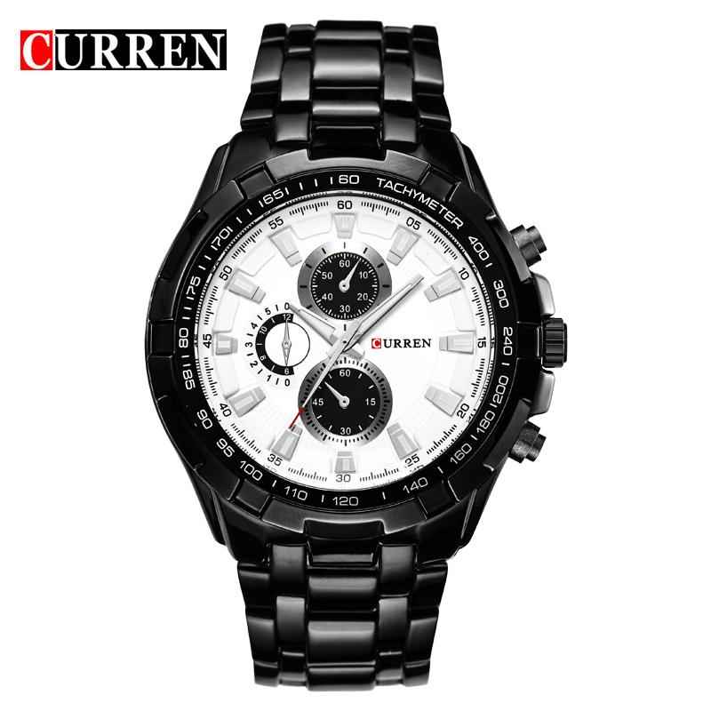 CURREN Watches Men quartz Sports Waterproof Wristwatch