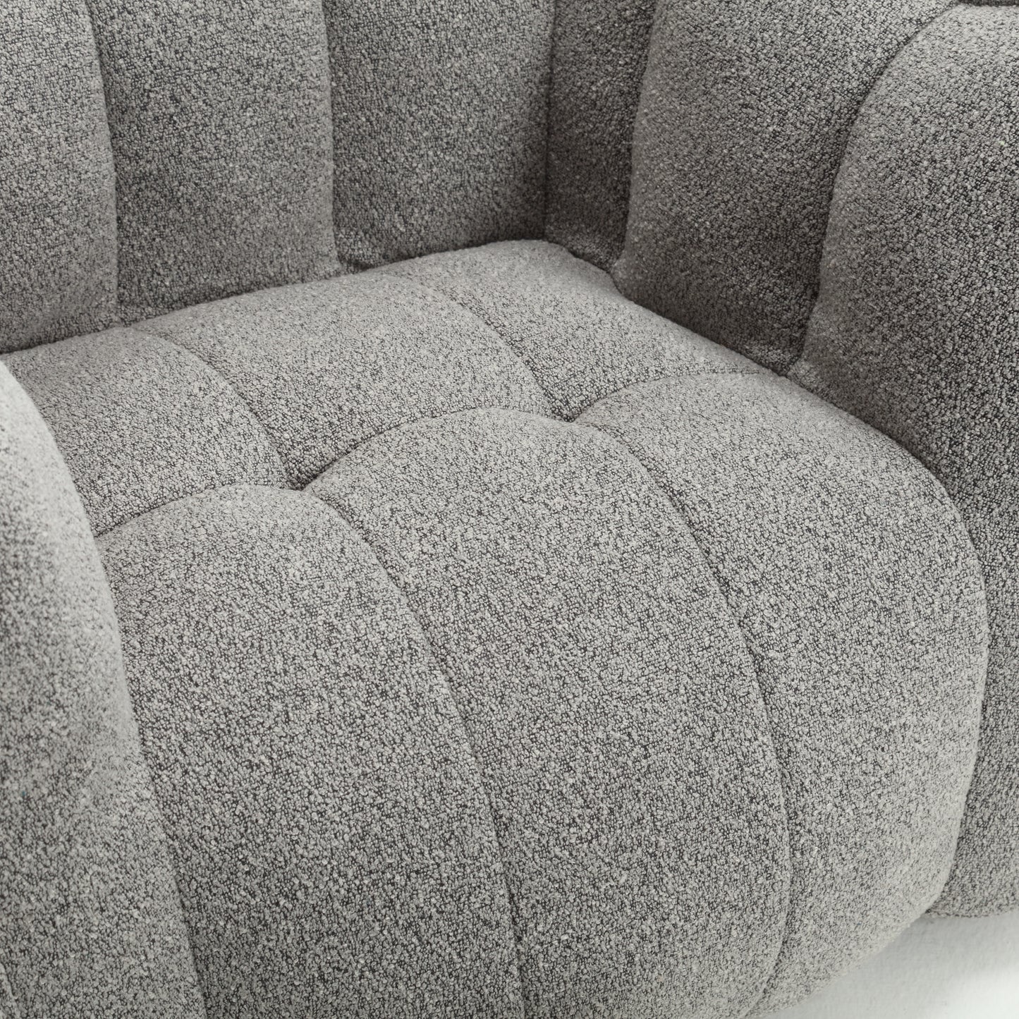 Soft Bean Bag Chair with High Resilient Foam(Chips)for living room and bedroom,Comfortable Square Lazy Sofa with Footstool eprolo