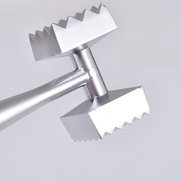 Spot Export to Europe Steak Hammer Knock Meat Hammer Loose meat hammer Stainless Steel Zinc Alloy Loose Meat Hammer Kitchen eprolo