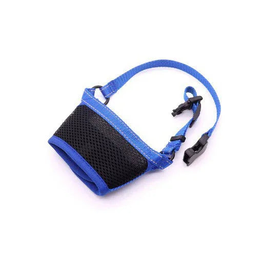 Mesh dog mouth covers for pets to go out and eat randomly Anti barking and anti biting masks for dogs. Large and medium-sized d - Shello's Creative Boutique
