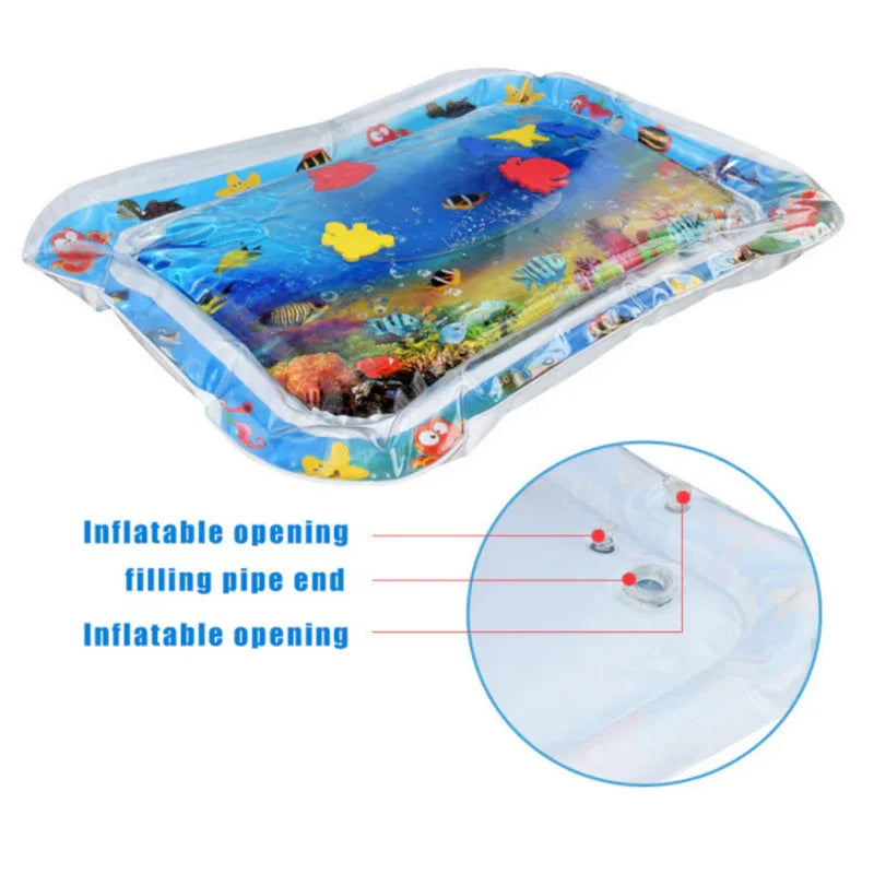 Baby Inflatable Patting Water Mat Inflatable Toy Mat Baby Patting Water Mat - Shello's Creative Boutique