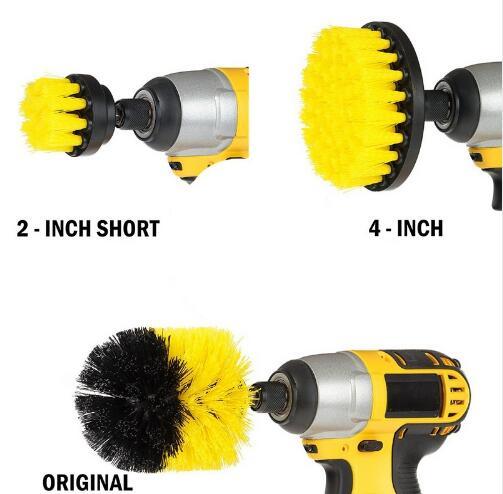 Power Scrubber Brush Set for Bathroom Car | Drill Scrubber Brush - Shello's Creative Boutique