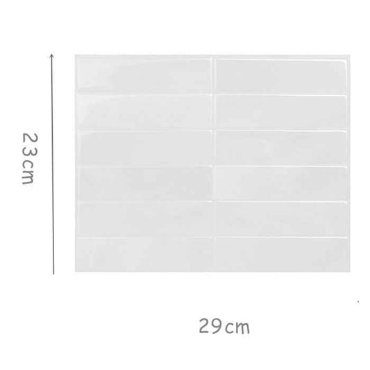 High Temperature Resistant Wall Stickers for Kitchen and Bathroom - 3D Self-Adhesive Design