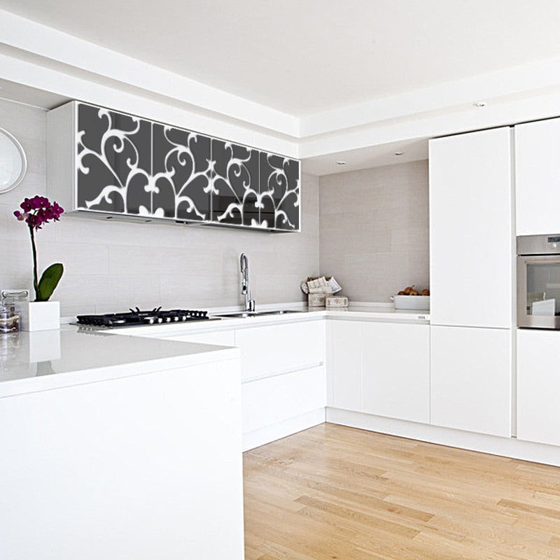 3D Wall stickers decorative living home modern acrylic large mirror still life surface fashion diy wall sticker eprolo