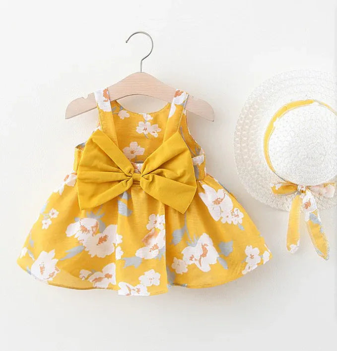 Eprolo Summer Baby Girl Vest Skirt – The Perfect Princess Dress for Warm Days - Shello's Creative Boutique