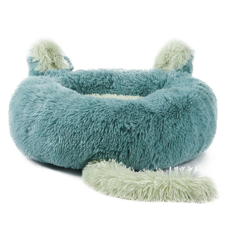 Cat Litter Dog Litter Rabbit Ears Pet Litter Dog Bed Winter Warm Mat Dog Mat Pet Supplies eprolo