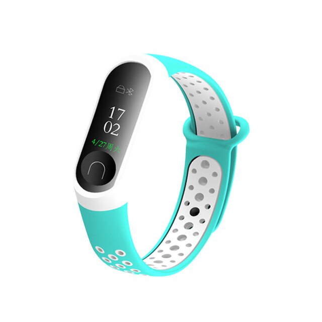 Newest Millet Silica Bracelet 3 4 Wristband Smart Sports Bracelet Replacement For Xiaomi Mi band 3 4 Wristband Fitness Watch eprolo
