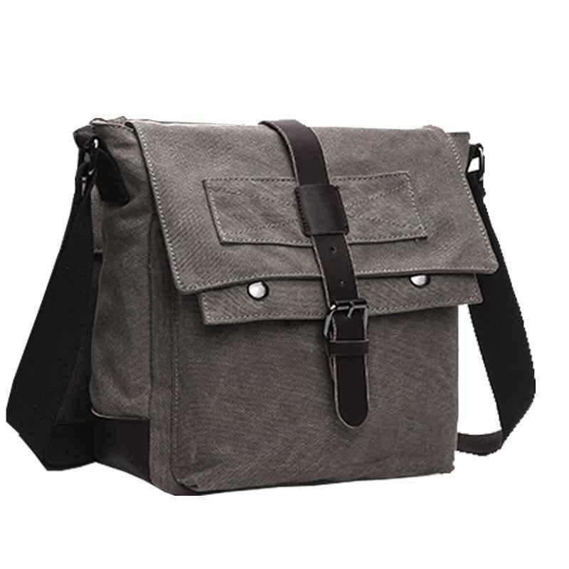 Men Business Messenger Bag Vintage Crossbody Shoulder Pack - Shello's Creative Boutique