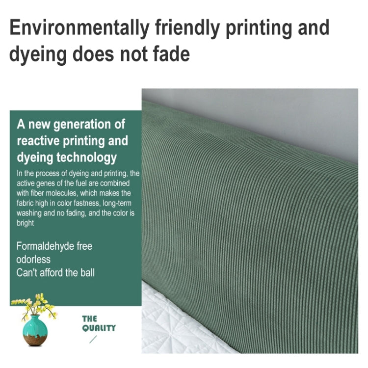 Polar Fleece Elastic Full Covered Headboard Dust Cover, 120cm, 150cm, 180cm SUNSKY