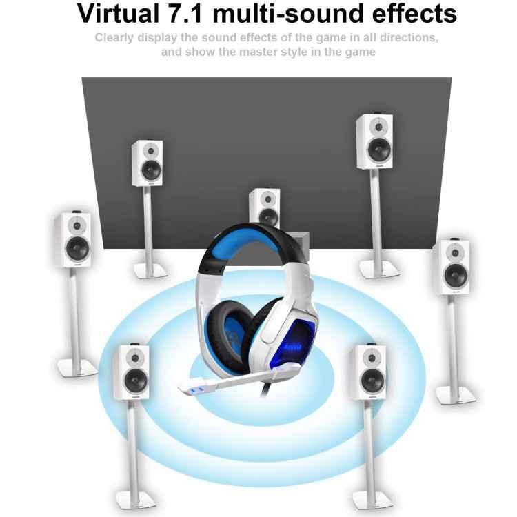 SADES MH901 Gaming Headset - 7.1 Surround Sound USB with RGB & Adjustable Mic - Shello's Creative Boutique
