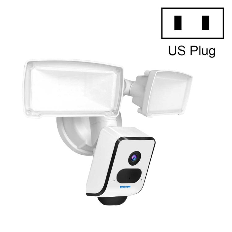 ESCAM QF612 3MP WiFi IP Camera & Floodlight, Support Night Vision / PIR Detection, QF612 SUNSKY